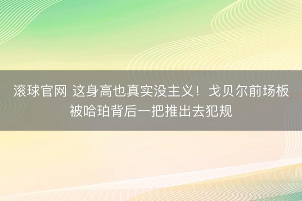 滚球官网 这身高也真实没主义！戈贝尔前场板被哈珀背后一把推出去犯规