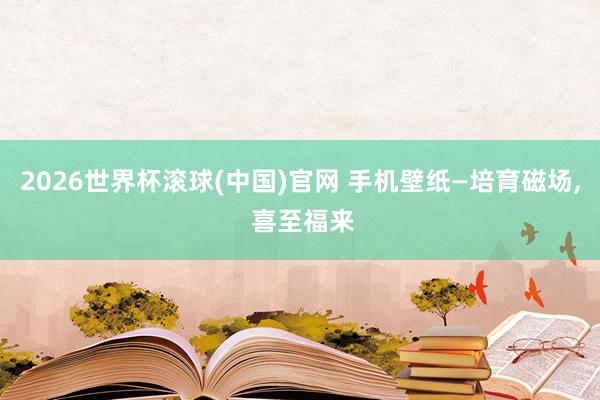 2026世界杯滚球(中国)官网 手机壁纸—培育磁场，<a href=