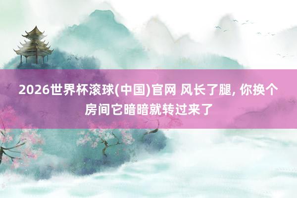 2026世界杯滚球(中国)官网 风长了腿， 你换个房间它暗暗就转过来了